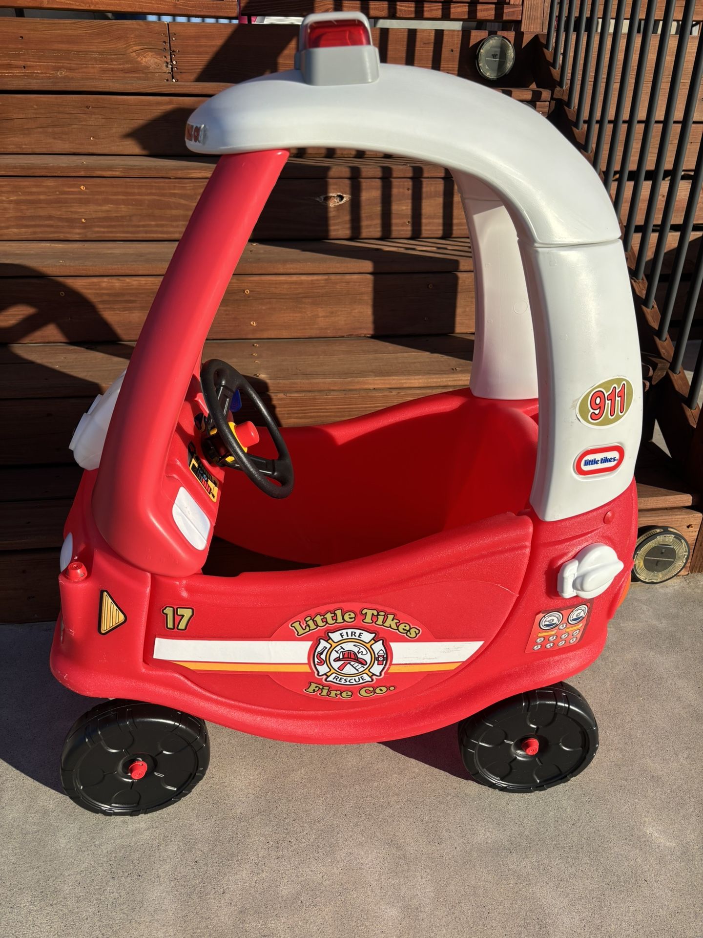 Little Tikes Fire Rescue Cozy Coupe Car