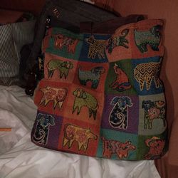 Laurel Burch  Dog Tote Bag