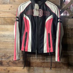 NWT Leather Harley Jacket Sm