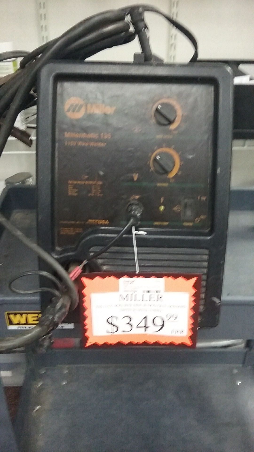 Miller 135 115v mig welder with gun missing switch 96091397292 for Sale
