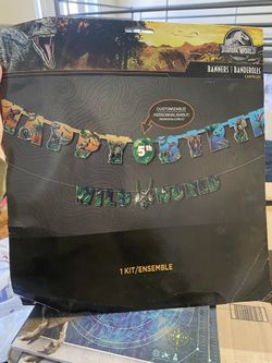 Jurassic World Birthday Decorations