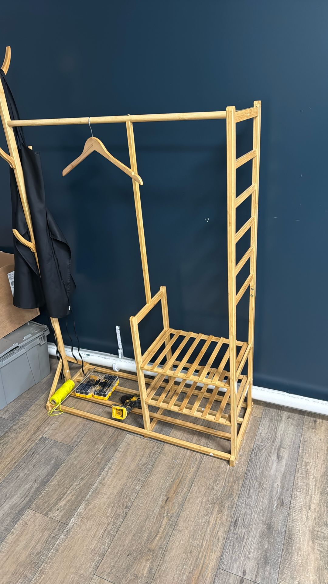 Coat Shelve And Shoe Shelf