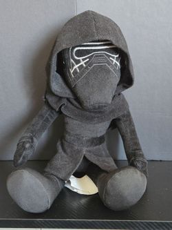 Star Wars KYLO REN The Force Awakens 11in Black Sitting Plush Northwest 2015