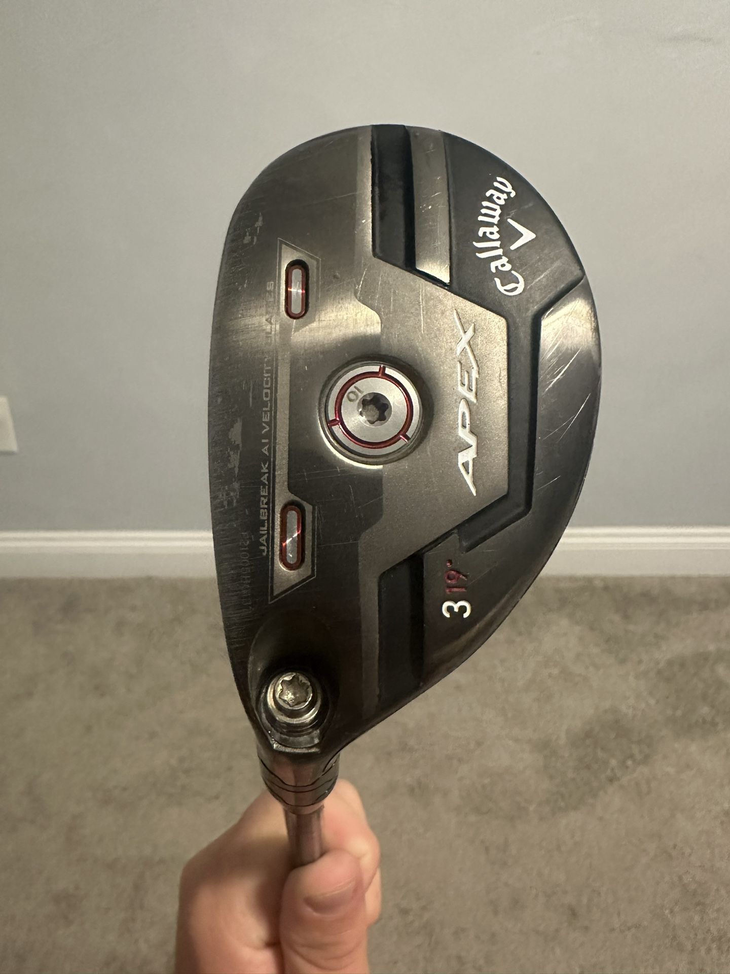 Left Handed Callaway Apex 3 Hybrid