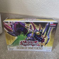 Yu-Gi-Oh! Doom of Dimensions box 1st Edition