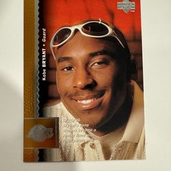 Kobe Bryant # 58; Upper Deck Rookie Card