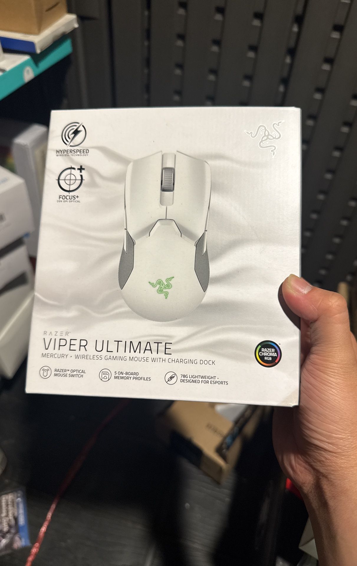 Razer Viper Ultimate Lightweight Wireless Gaming Mouse RGB