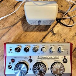 Korg Ampworks bass compact portable Bass, electric guitar, keyboard etc. Modeling Effects processor 
