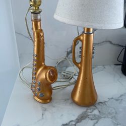Saxophone and trumpet light