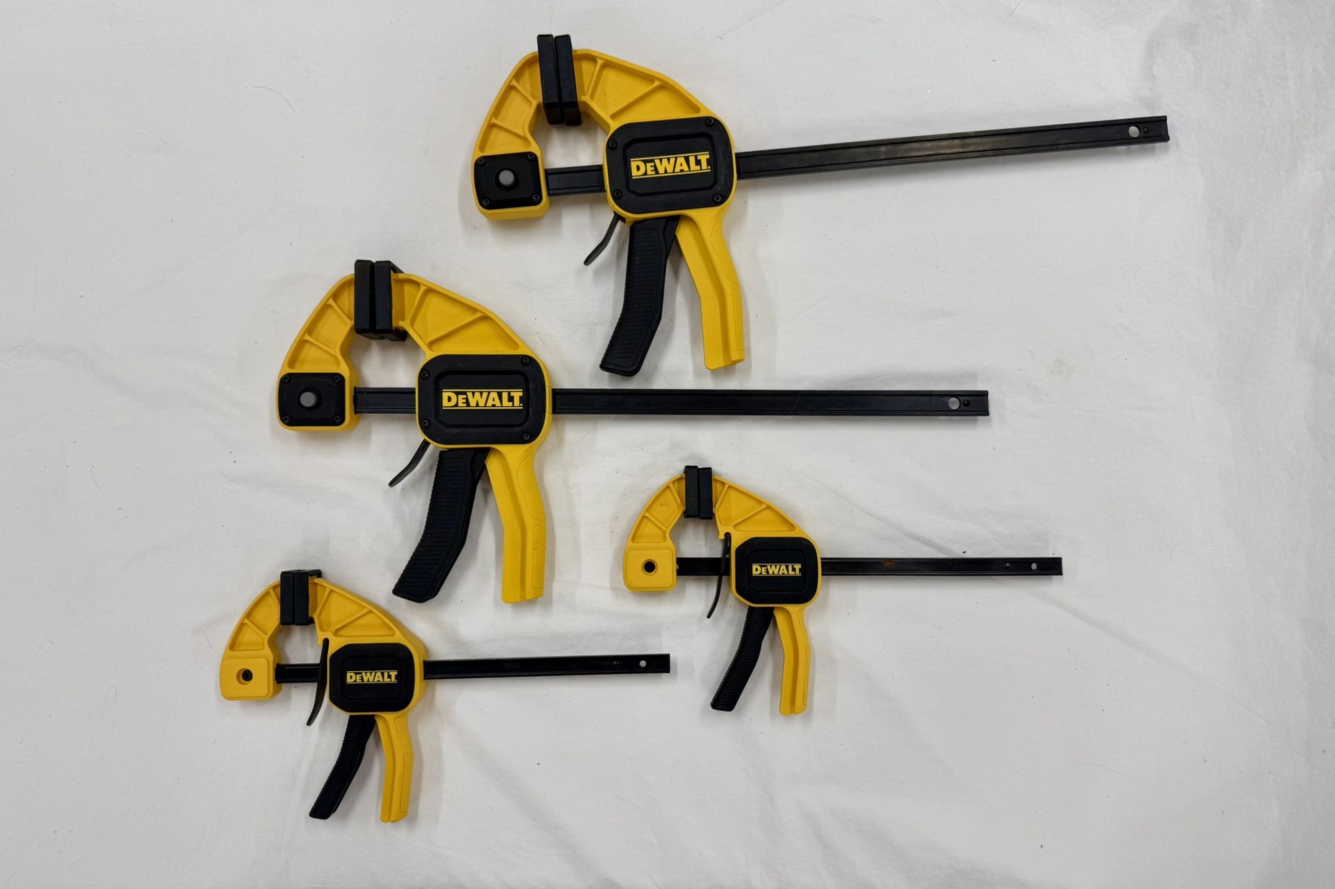 DeWalt Medium and Large Trigger Clamp Set (4 Piece)