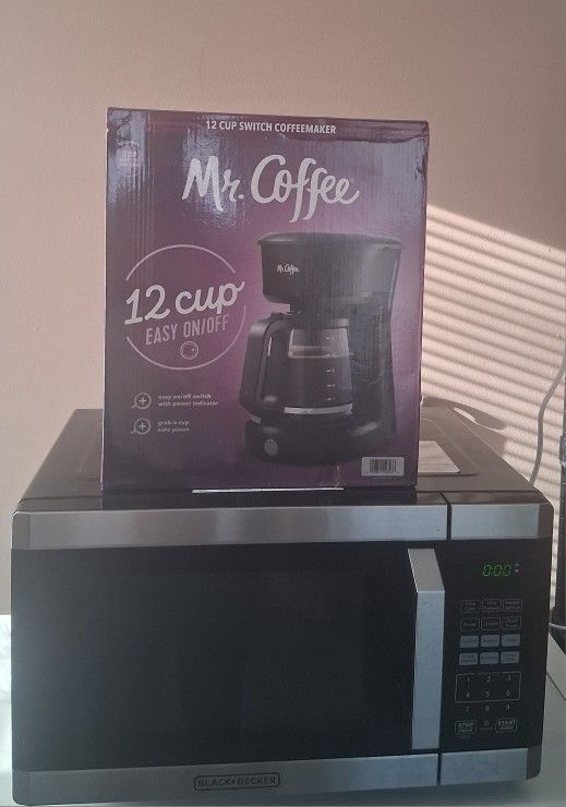Coffees Pot And Microwave