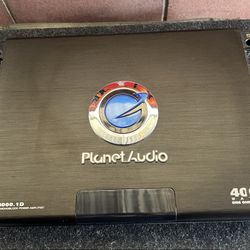 Planet audio amp Model Ac4000 1.D Mono block amplifier 