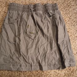 Velvet Heart Denim Olive Green Xl Cargo Skirt Never Worn