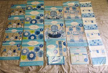 BABY SHOWER IT’S A BOY DECORATIONS