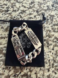 Chrome Hearts ID bracelet