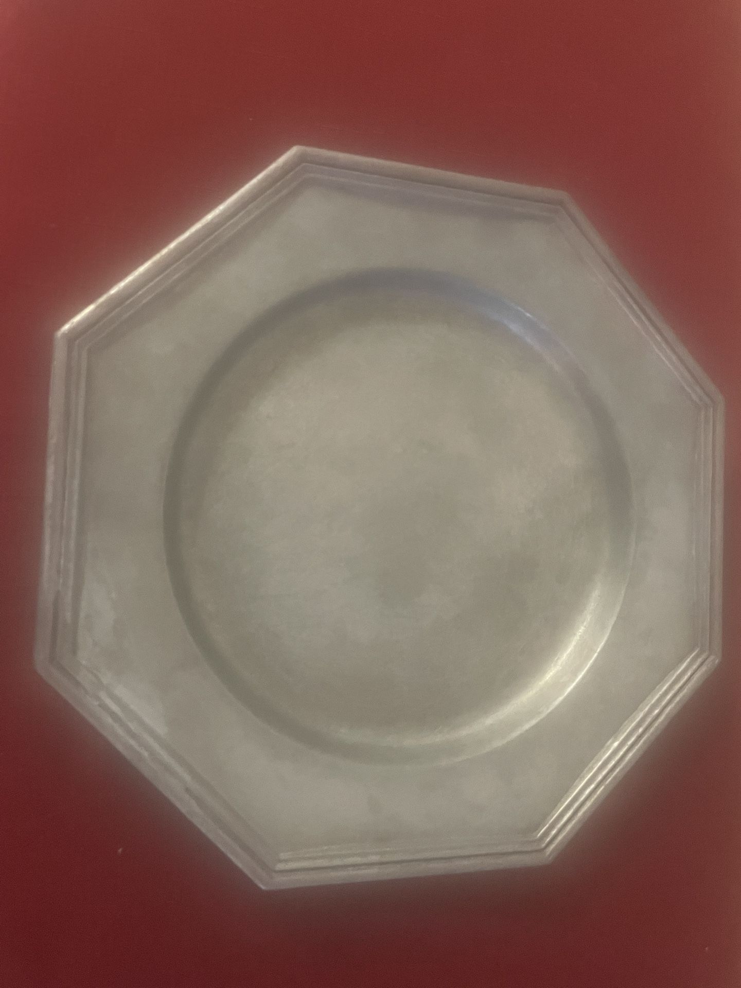 Pewter Plates