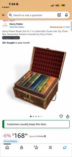 Harry Potter book set