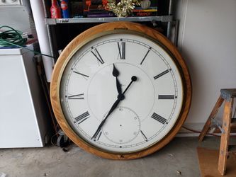 Howard Miller 1979 42" Monumental Wall Clock