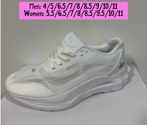 Alo unisex shoes, white, new