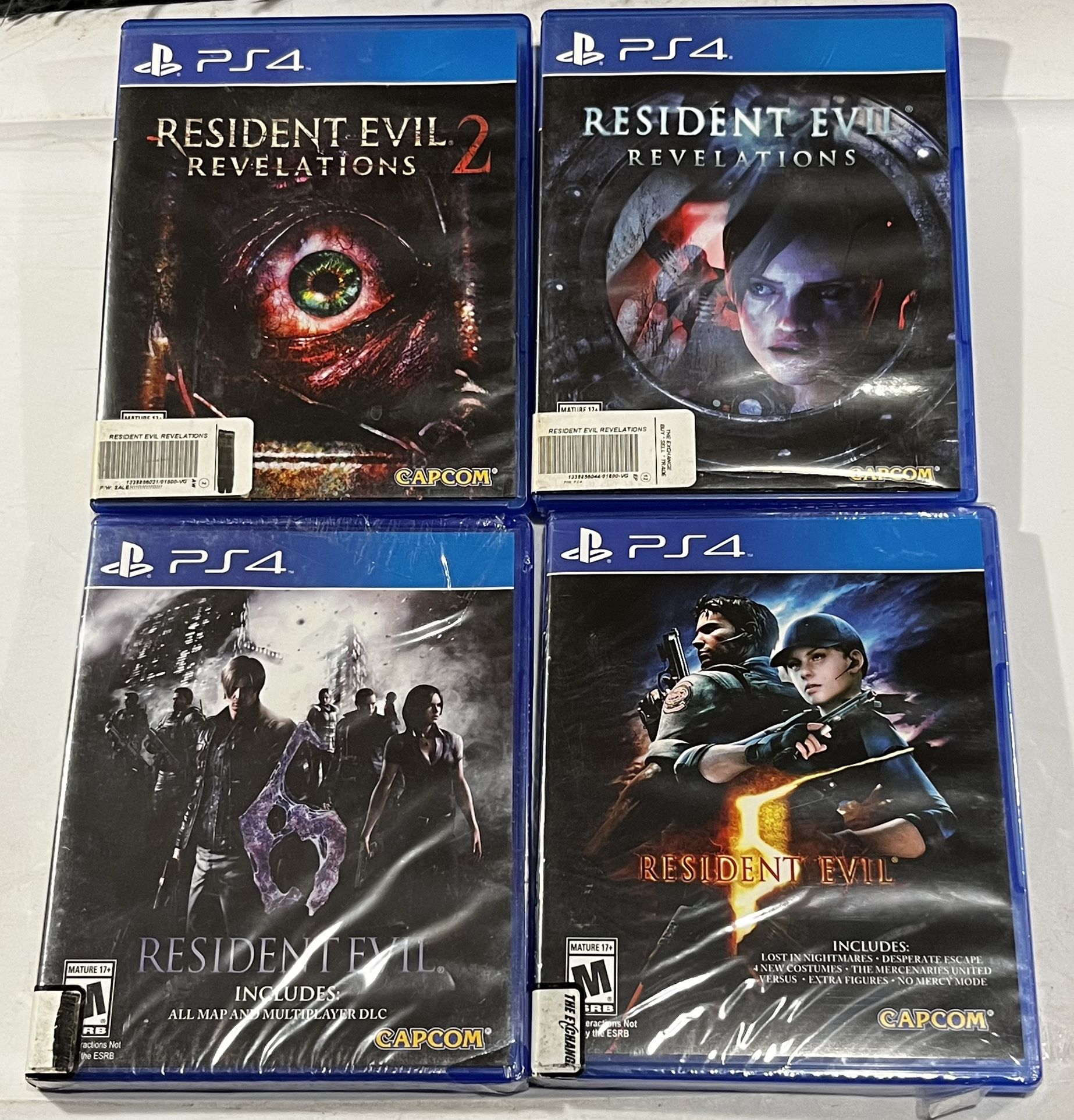 PS4 Resident Evil Collection