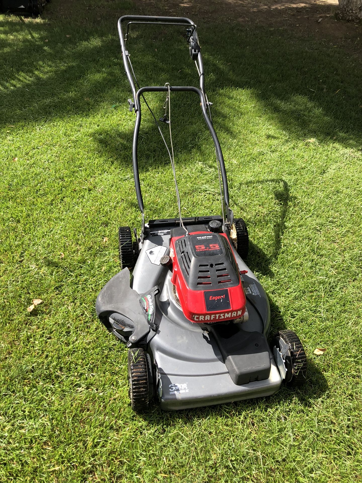 Craftsman II Eager-1 3one Plus 5.5 HorsePower Lawn Mower
