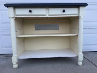 Marble Top Entry Table / Hall Table / Console Table