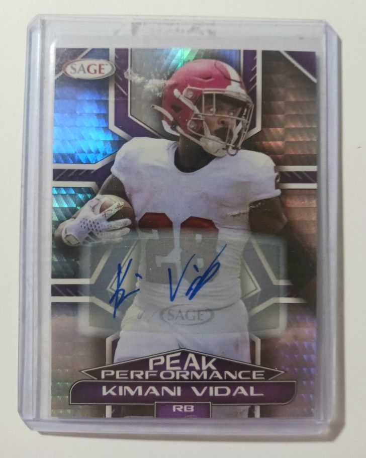 Really Nice Kimani Vidal Rookie, Auto Card MINT 