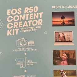 Canon EOS R50 Content Creator Kit