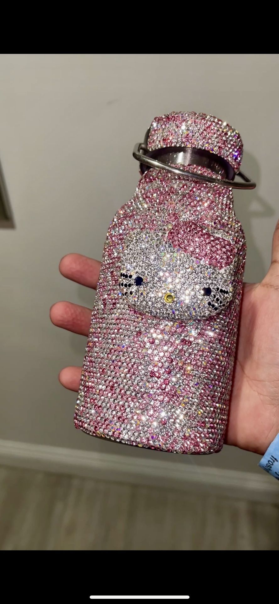 Hello Kitty Rhinestone Tumblr Cup 