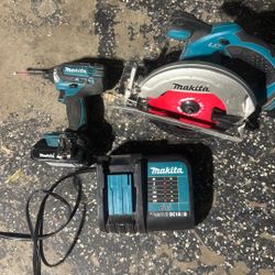 Makita Charger And Drill 