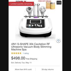 Cavitation RF Body Slimming machine