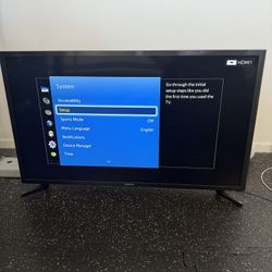 Samsung 32” 1080p Full HD TV (Used As My Gym TV)