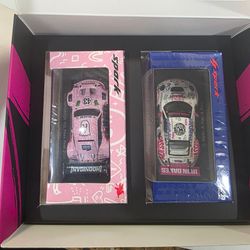 Diecast Social ENERGY X Exclusive HOONIGAN Porsche 911 & Iron Dames 1:64 Set not Hot Wheels