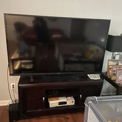 70in Tv And Tv Stand 