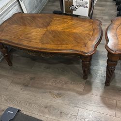 Coffee Table And Side Table 