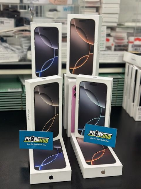New Unlock iPhone 16 Pro Max 256GB No Credit Needed Only $79 Down Payment Today!! Only At Phone Hub Fall River