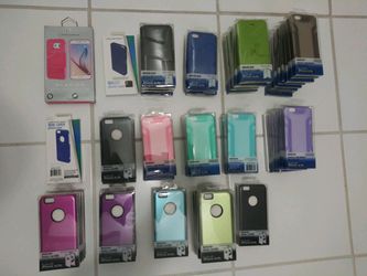 70 iPhone 6/6S Cases NEW- Various colors