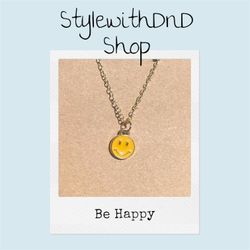 Be Happy necklace 