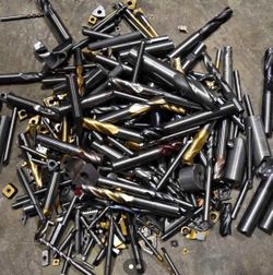 buy tungsten carbide scrap, inserts, end mills,