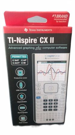 Texas Instruments TI Nspire CX II Graphing Calculator NEW Sealed Box
