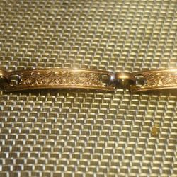  Vintage Solid Copper 8 Inch Bracelet Excellent Condition 