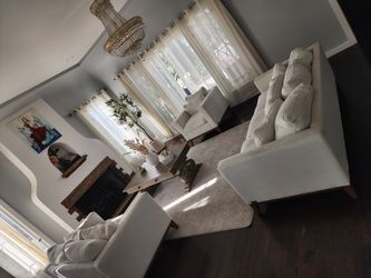 Abbyson 3 Pcs Living Room Set 