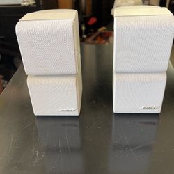 Bose White Cube Speakers Pair