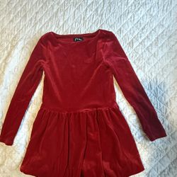 7T Red Dress Only Used Once 
