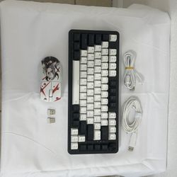 Mechanical Keyboard + Wireless Gaming Mouse Combo