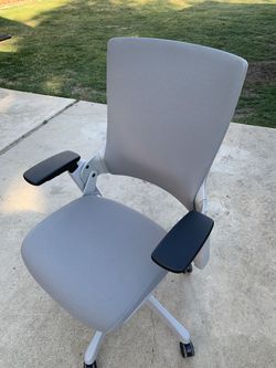Gray executive chair