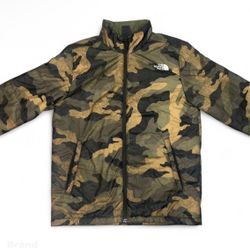 Men’s Small North face Camouflage Jacket 