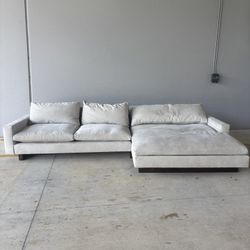 Gray Sectional Couch By Harmony