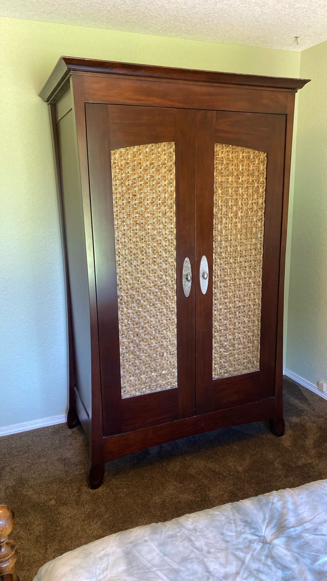 Beautiful Brownstone Armoire