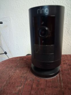 Ring Indoor Security Camera Black